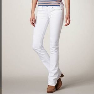 American Eagle 🦅 skinny kick white jeans sz 16